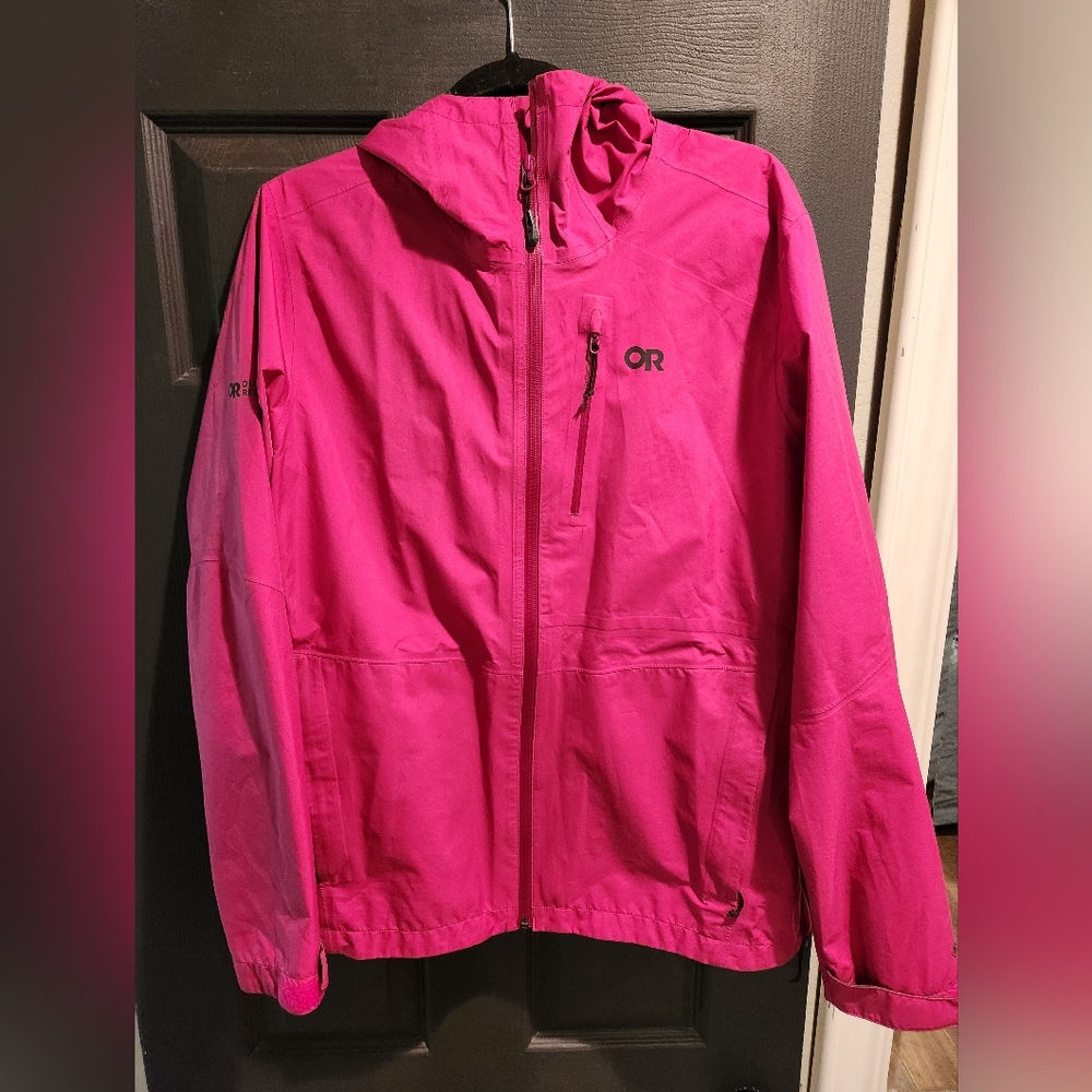 Outdoor Research Fuchsia Hooded Jacket